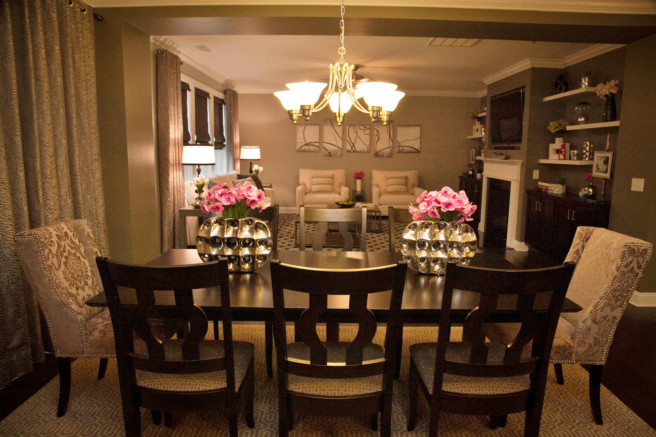 Beautiful Dining Room Interior Design Project